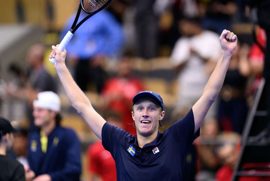 Bjorn Borg's son Leo is one of Sweden's greatest tennis talents