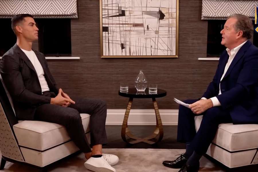 Cristiano Ronaldo na polémica entrevista com Piers Morgan