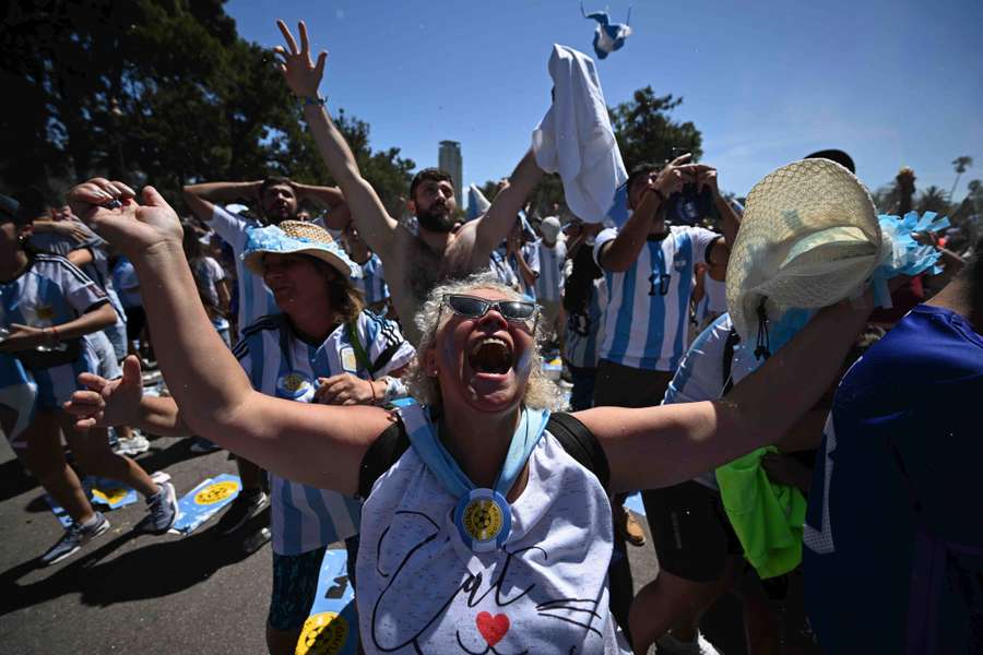 'This is epic!': Suffering Argentines explode with joy at World Cup win
