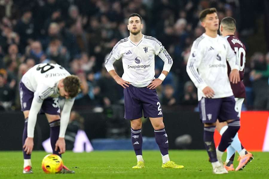 Dalot, jogador do Manchester United