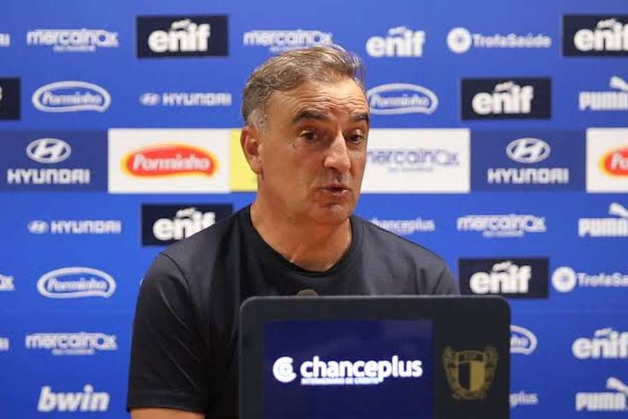 Carlos Carvalhal, treinador do Famalicão Carlos Carvalhal, treinador do Famalicão