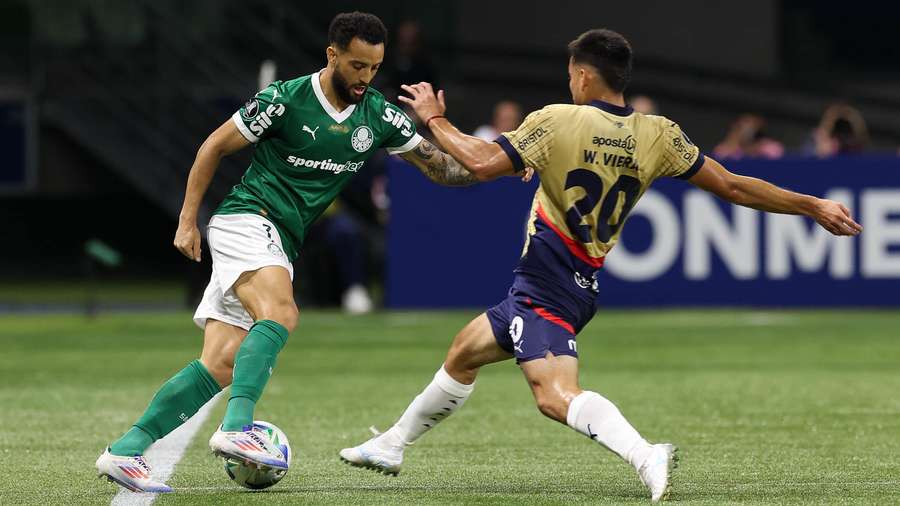 O Palmeiras fez uma boa partida no Allianz Parque O Palmeiras fez uma boa partida no Allianz Parque