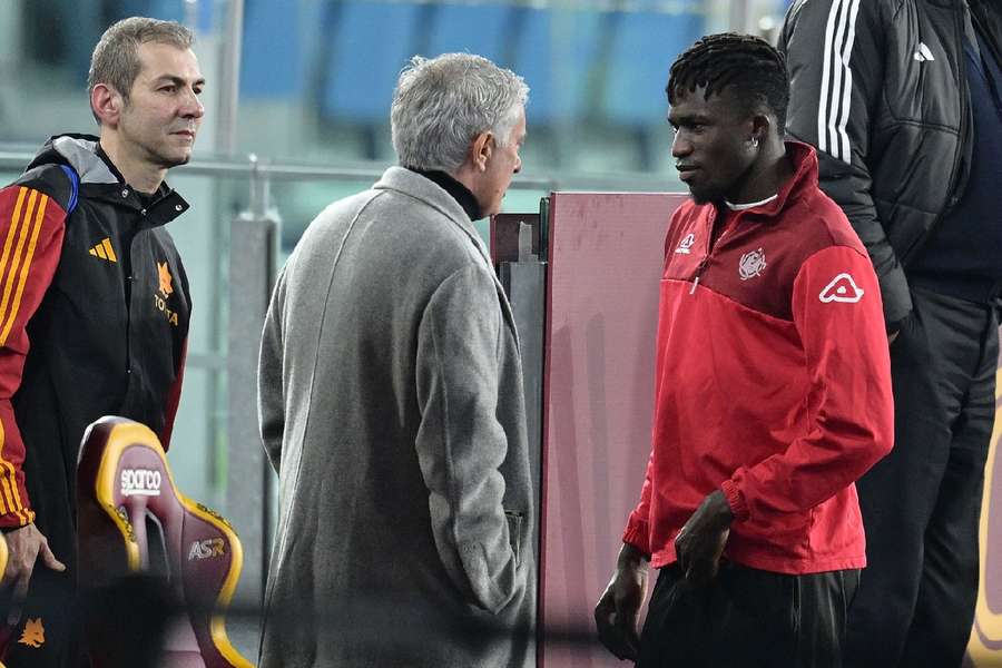Afena-Gyan e Mourinho tiveram boa relação na Roma