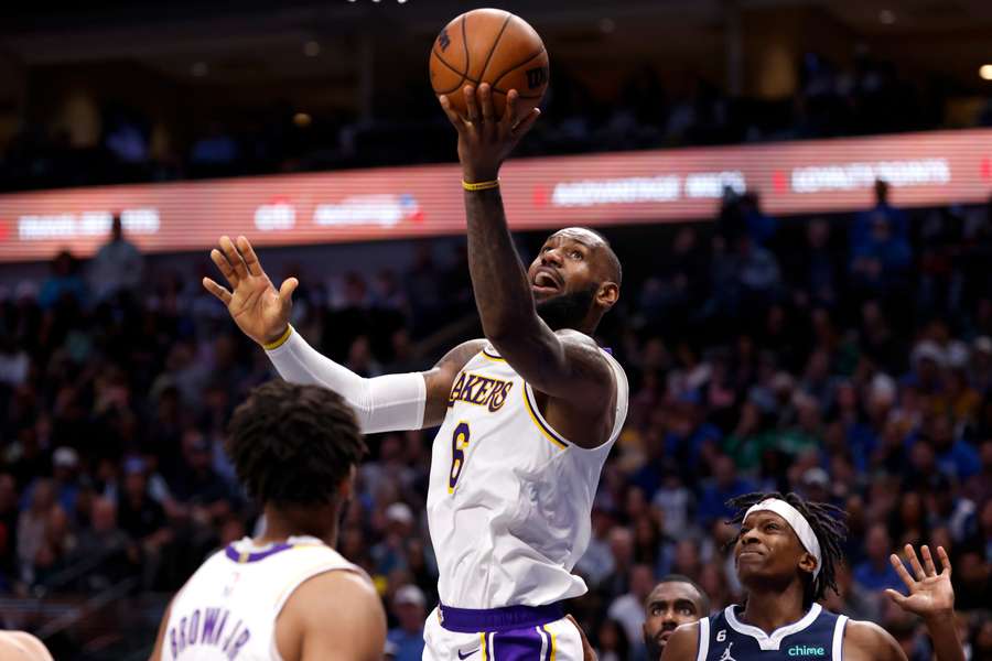 In Dallas biss LeBron noch auf die Zähne