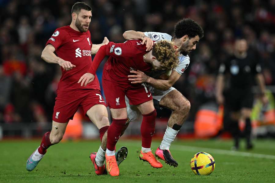 Modstanderne har haft godt fat i Liverpool i denne sæson Modstanderne har haft godt fat i Liverpool i denne sæson