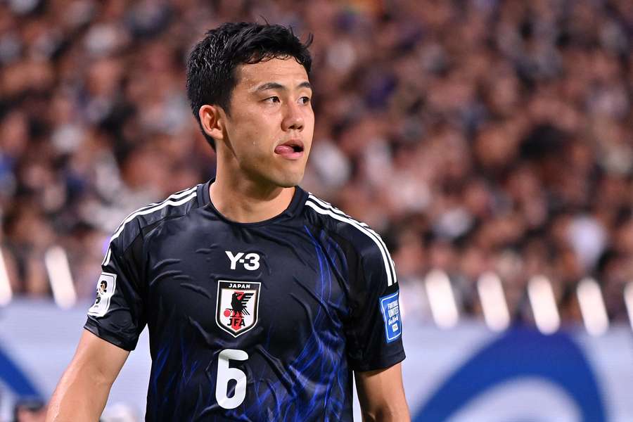 Wataru Endo scored in Japan's World Cup qualifier against China