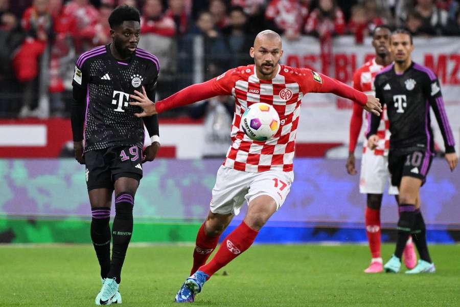 Ludovic Ajorque contre le Bayern la saison dernière.