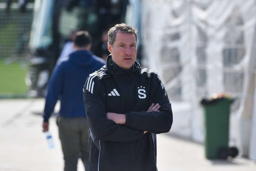 Trenér Sparty Brian Priske. Trenér Sparty Brian Priske.