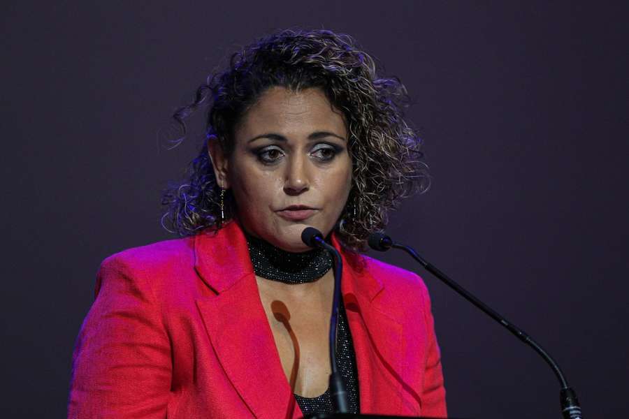 Beatriz Álvarez, durante una comparecencia en el pasado año.