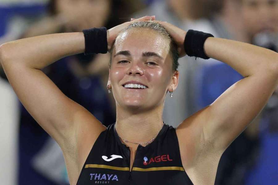 Sára Bejlek po triumfu a Abú Zabí.