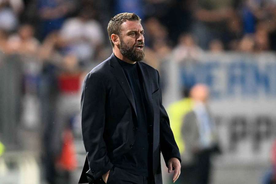 Daniele De Rossi is under pressure in Rome