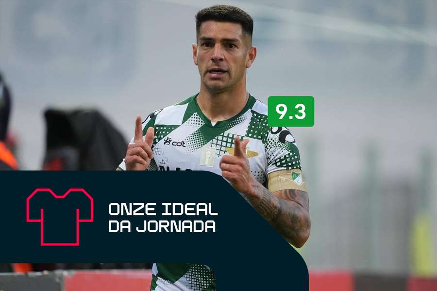 André Luís foi o melhor jogador da 14.ª jornada