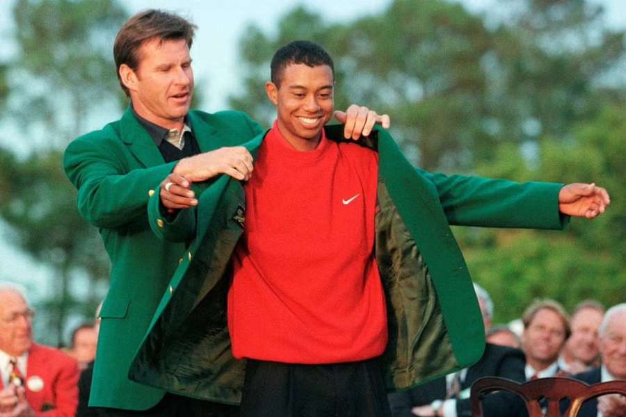 Woods won the Masters tournament in 1997