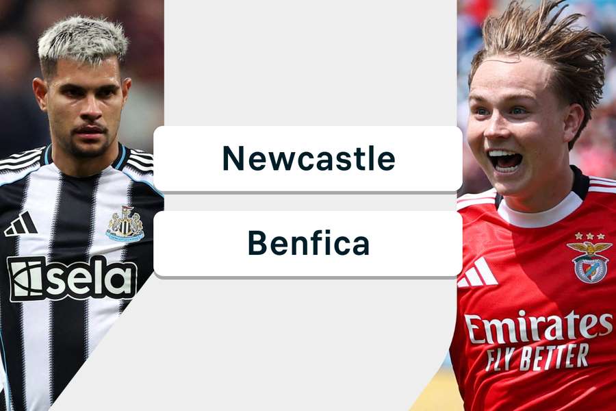 Newcastle United vs Benfica Newcastle United vs Benfica