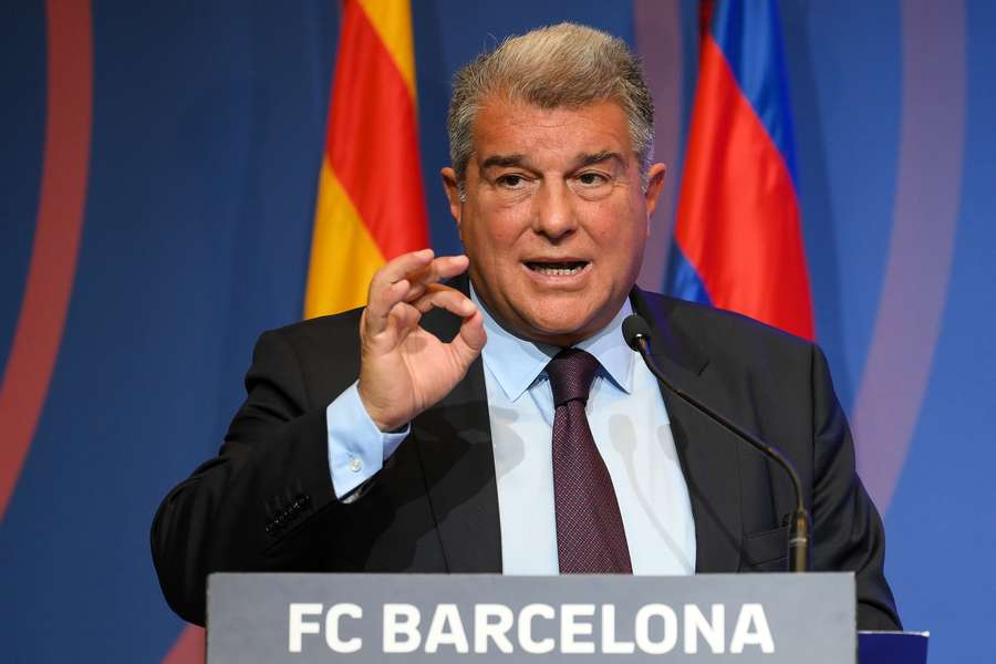 Joan Laporta falou sobre o caso Negreira e atacou o Real Madrid, que acusa de cinismo