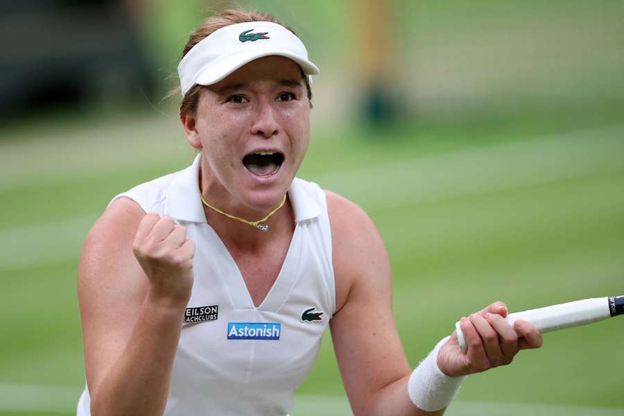 Lulu Sun ist die Überraschung im Damenfeld des diesjährigen Wimbledon-Turniers.