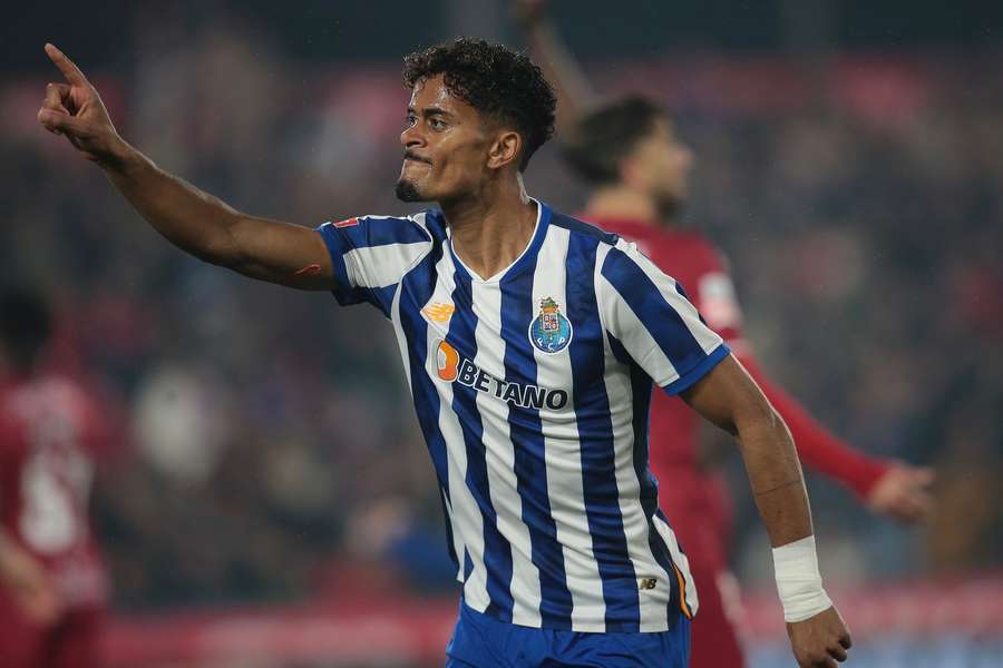 Gonçalo Borges fez o golo do FC Porto aos 48 minutos