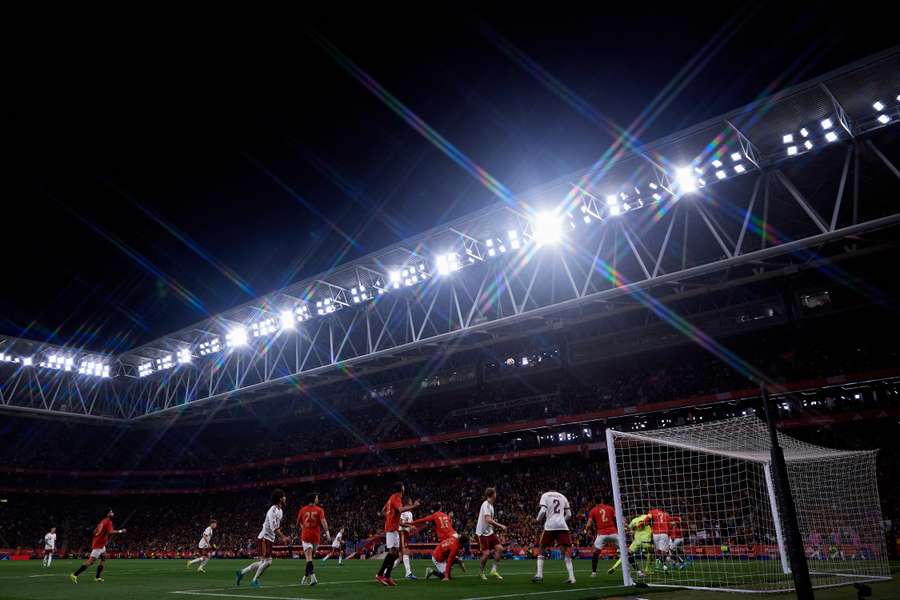 Das Spiel zwischen Spanien und Ägypten fand im Stadion von Espanyol Barcelona statt Das Spiel zwischen Spanien und Ägypten fand im Stadion von Espanyol Barcelona statt