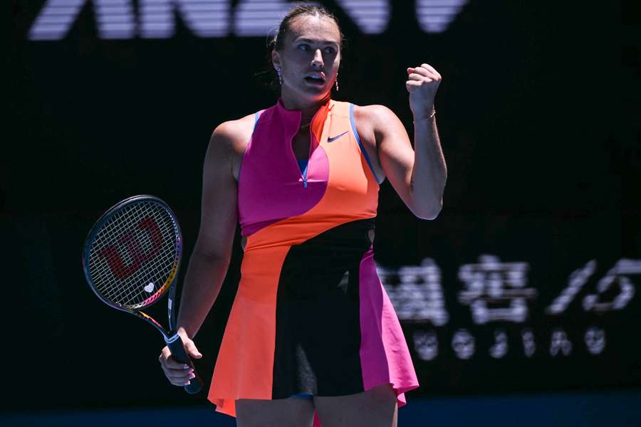Sabalenka ce vendredi. Sabalenka ce vendredi.
