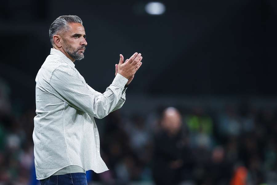 Rui Borges, treinador do Sporting