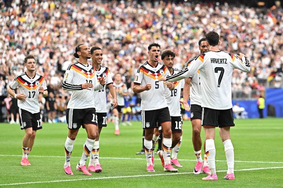 Das DFB-Team zeigte sich an einem kurzen Schock-Moment höchst souverän Das DFB-Team zeigte sich an einem kurzen Schock-Moment höchst souverän