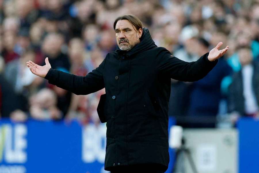 Leeds manager Daniel Farke