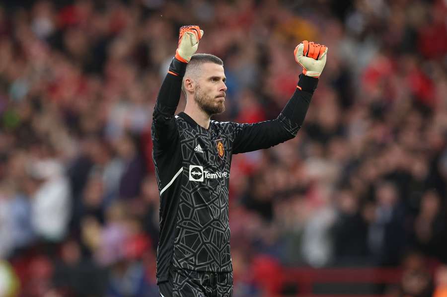 David de Gea lors de son dernier match disputé avec Manchester United.