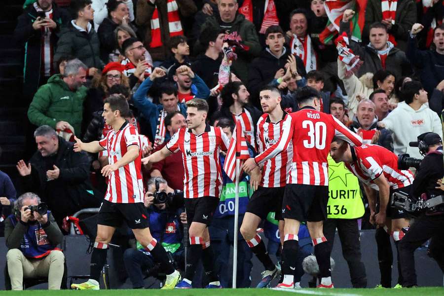 L'Athletic festeggia il passaggio di turno