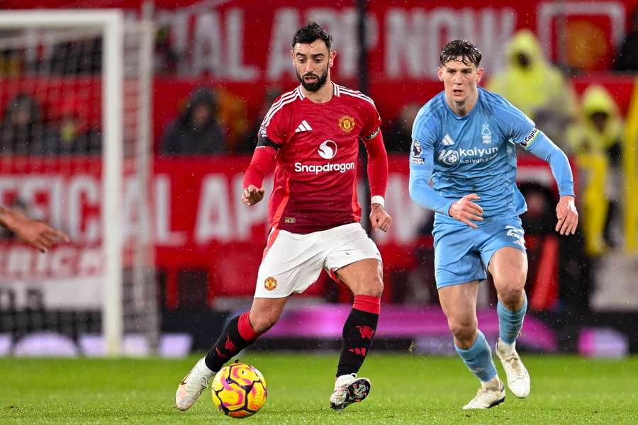 Bruno Fernandes diminuiu no segundo tempo, mas não buscou o empate