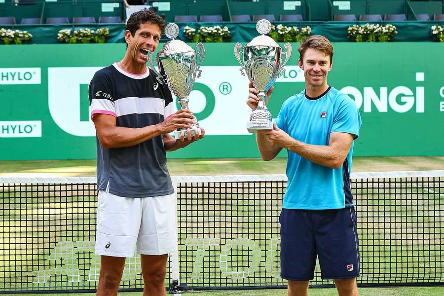 Melo e Peers conquistaram primeiro título juntos