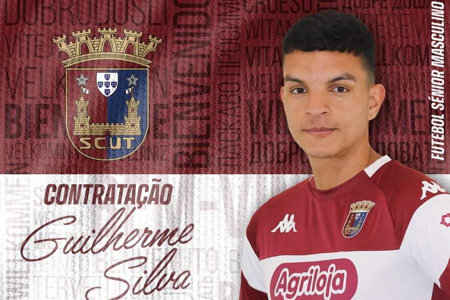 Guilherme Silva com as cores do Torreense