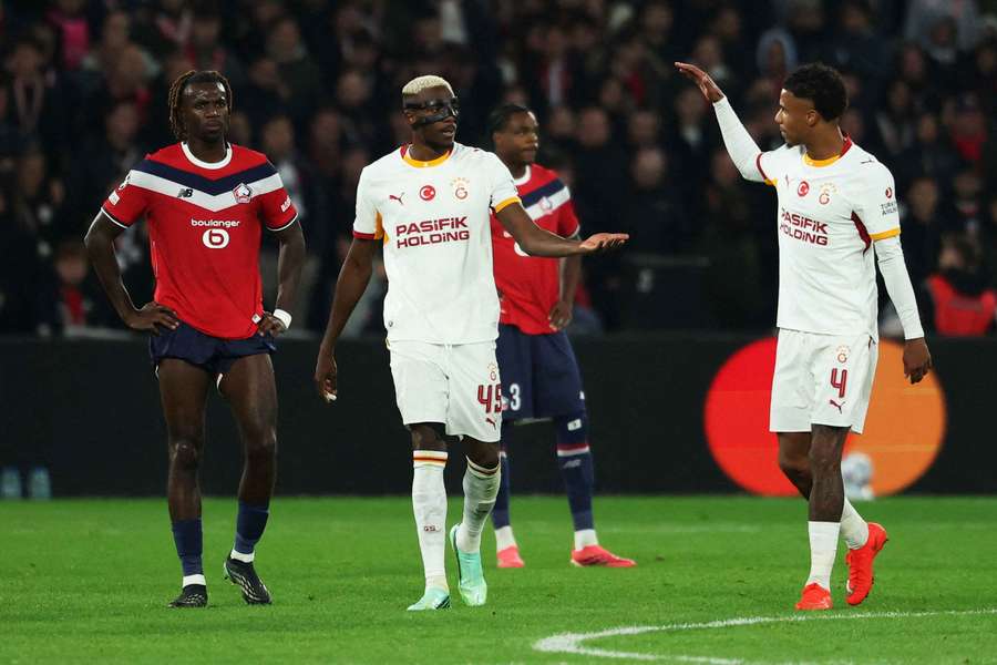 Viktor Osimhen strzelił czwartego gola Galatasaray w tym spotkaniu.