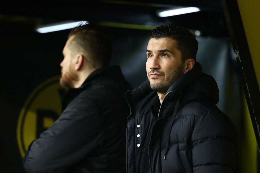 Sahin looks on 