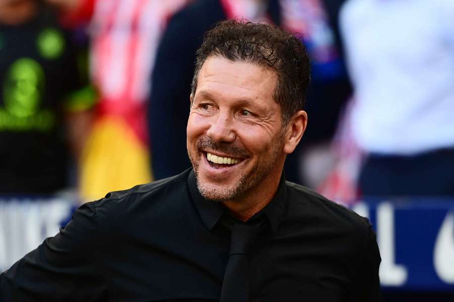 Diego Simeone, técnico do Atlético de Madrid Diego Simeone, técnico do Atlético de Madrid
