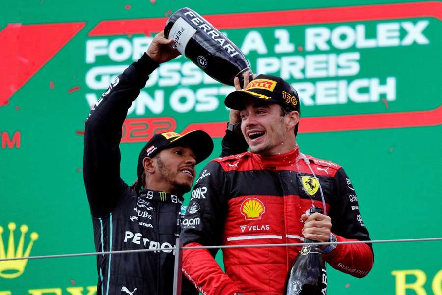 Leclerc and Hamilton will soon be team-mates 