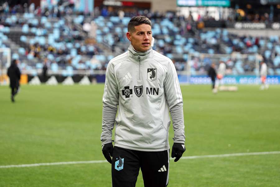 James, con el Minnesota United