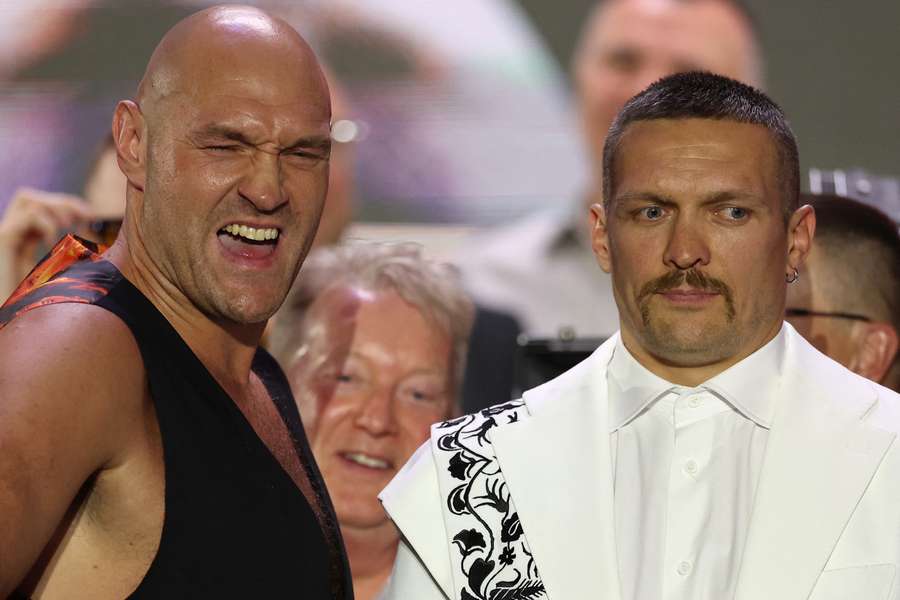 Fury told Fury to 'let his hands do the talking in the ring'