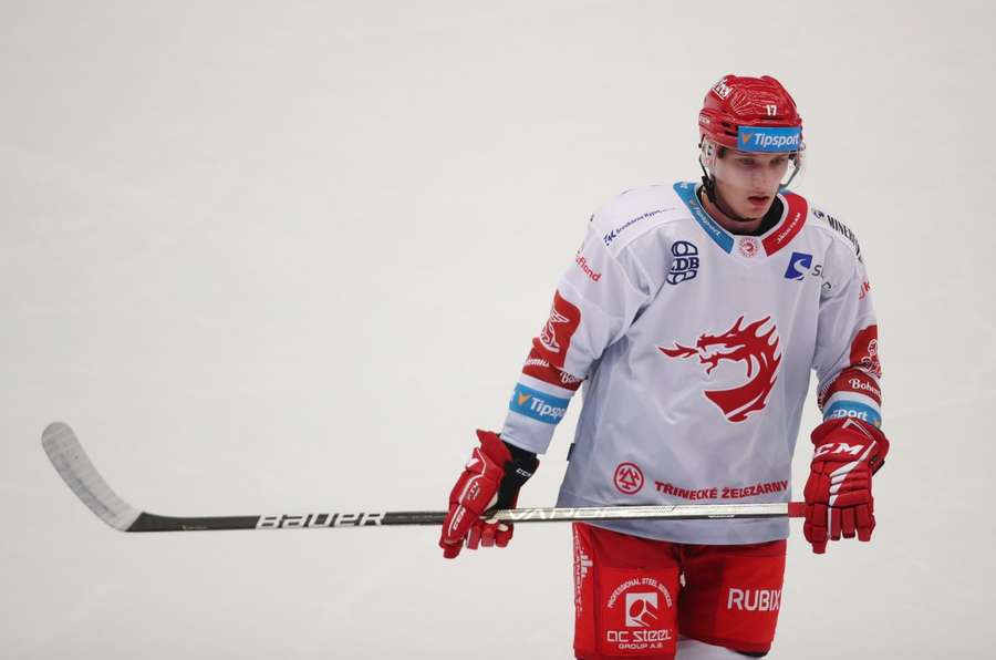 Samuel Buček se dočkal první extraligové branky.