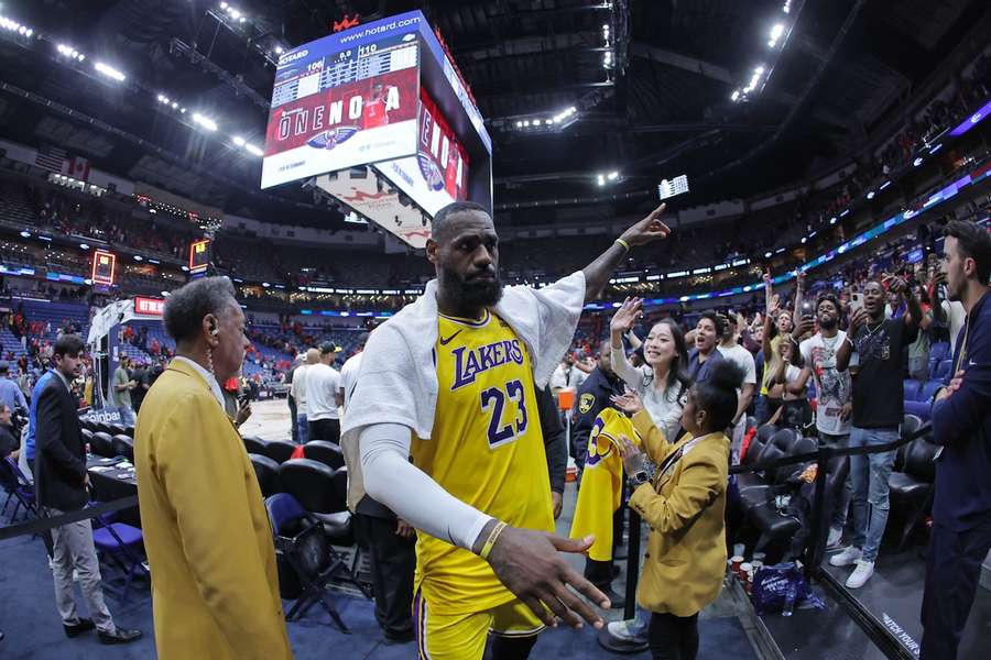 NBA-Round-up: LeBron James hat die LA Lakers einmal mehr in die Hauptrunde der Playoffs geführt.