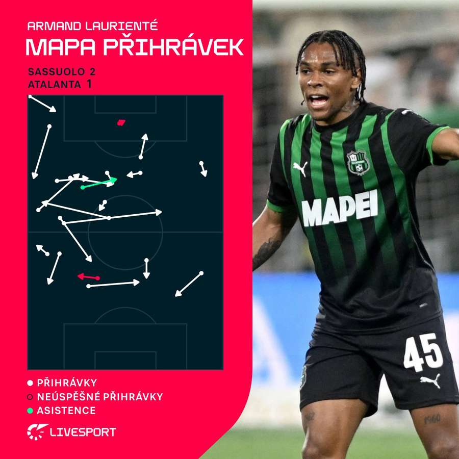 Laurienté patřil mezi opory domácího celku.