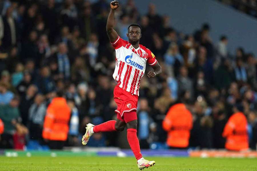Osman Bukari spent two years playing at Red Star Belgrade before leaving for the MLS.