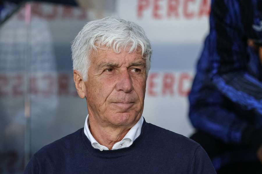 Gian Piero Gasperini, entrenador de la Roma