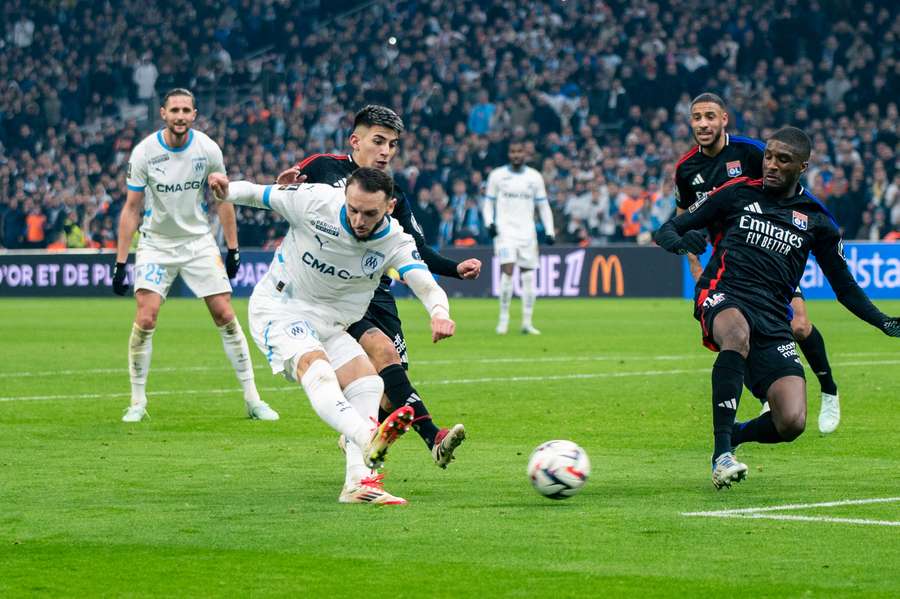 Amine Gouiri va occuper le rôle d'attaquant de pointe ce dimanche soir.