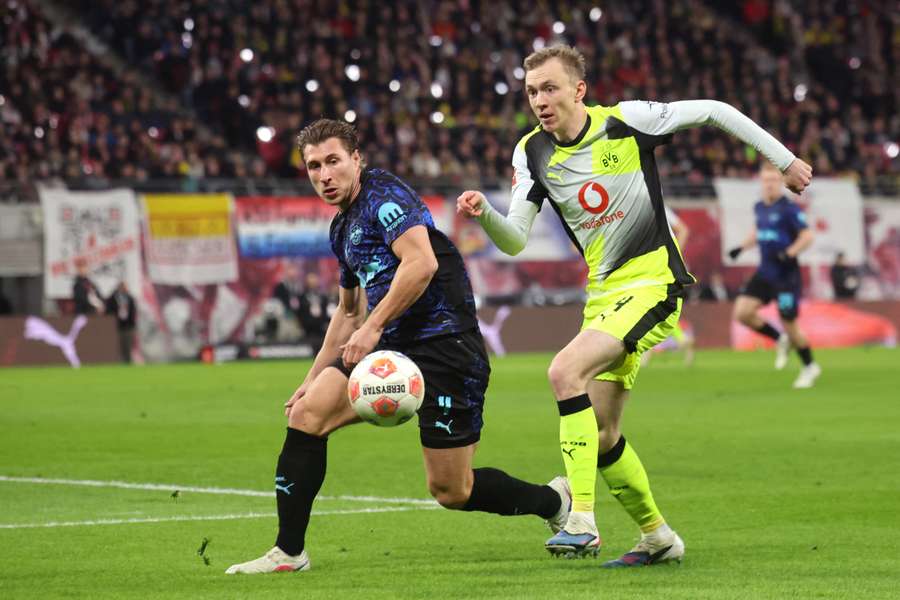 Lipsko hrálo s Dortmundem nerozhodně 2:2.