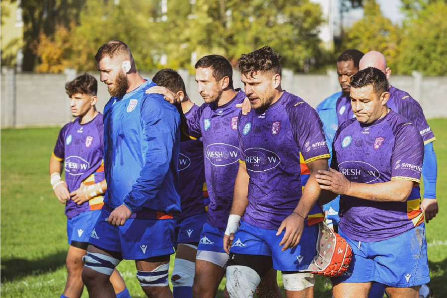 Jucătorii SCM USV Timișoara