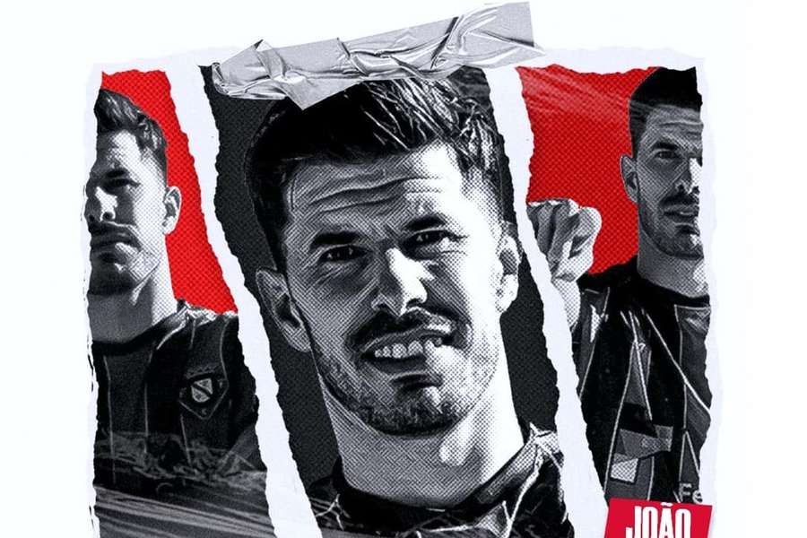 João Silva assinou pelo Felgueiras