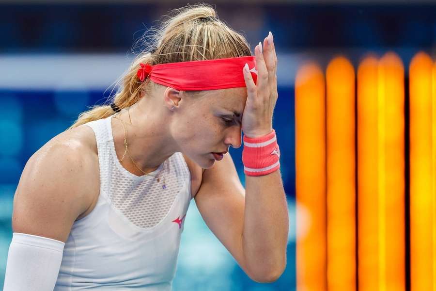 Slovenská jednička Rebecca Šramková nedokázala získat bod. Slovenská jednička Rebecca Šramková nedokázala získat bod.