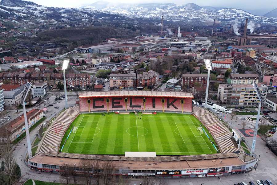 Lo stadio di Zenica Lo stadio di Zenica