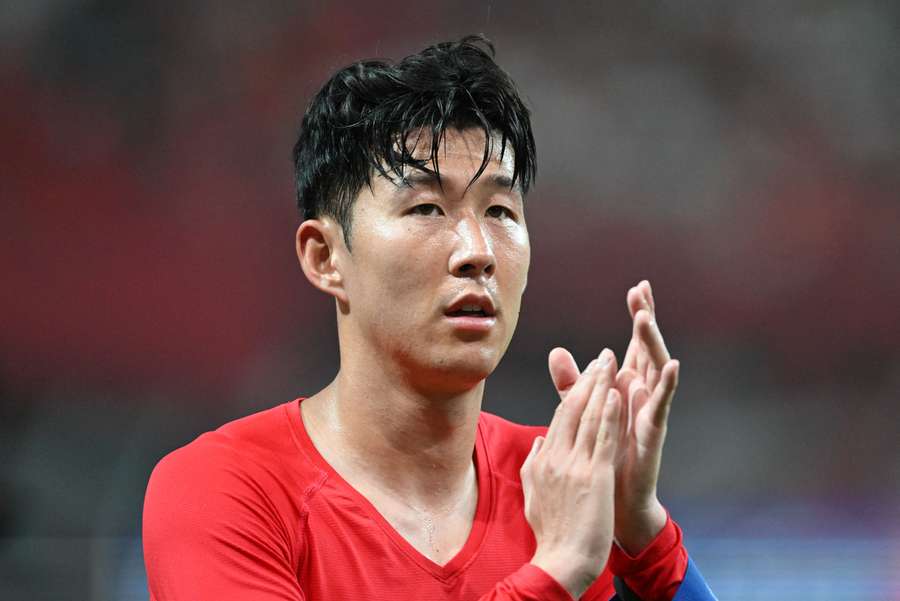 Son has pleaded for fans to back new manager Hong Myung-bo