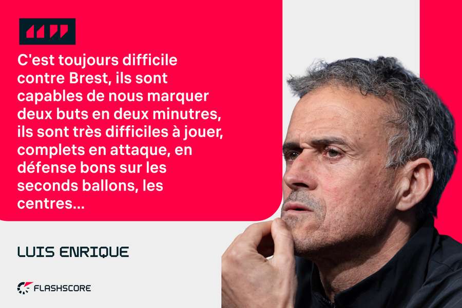 Luis Enrique reste prudent.